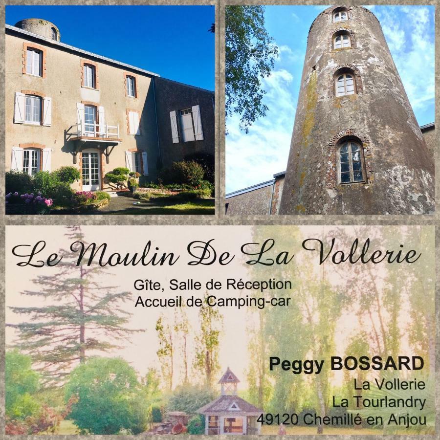 Villa Le Moulin De La Vollerie Chemille-en-Anjou Exterior foto